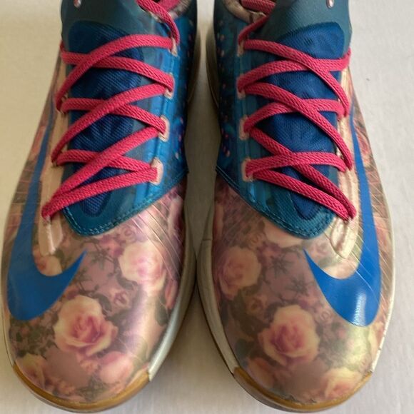 NIKE KD 6 #599477-602 Aunt Pearl Limited Edition Sneakers Size 7Y - Picture 9 of 11
